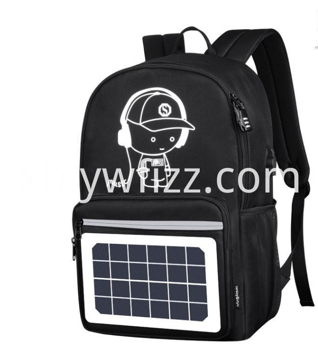 Isikhwama sangaphandle sangaphandle Outdoor solar backpack